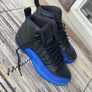 Jordan 12 Retro Black Game Royal (GS)